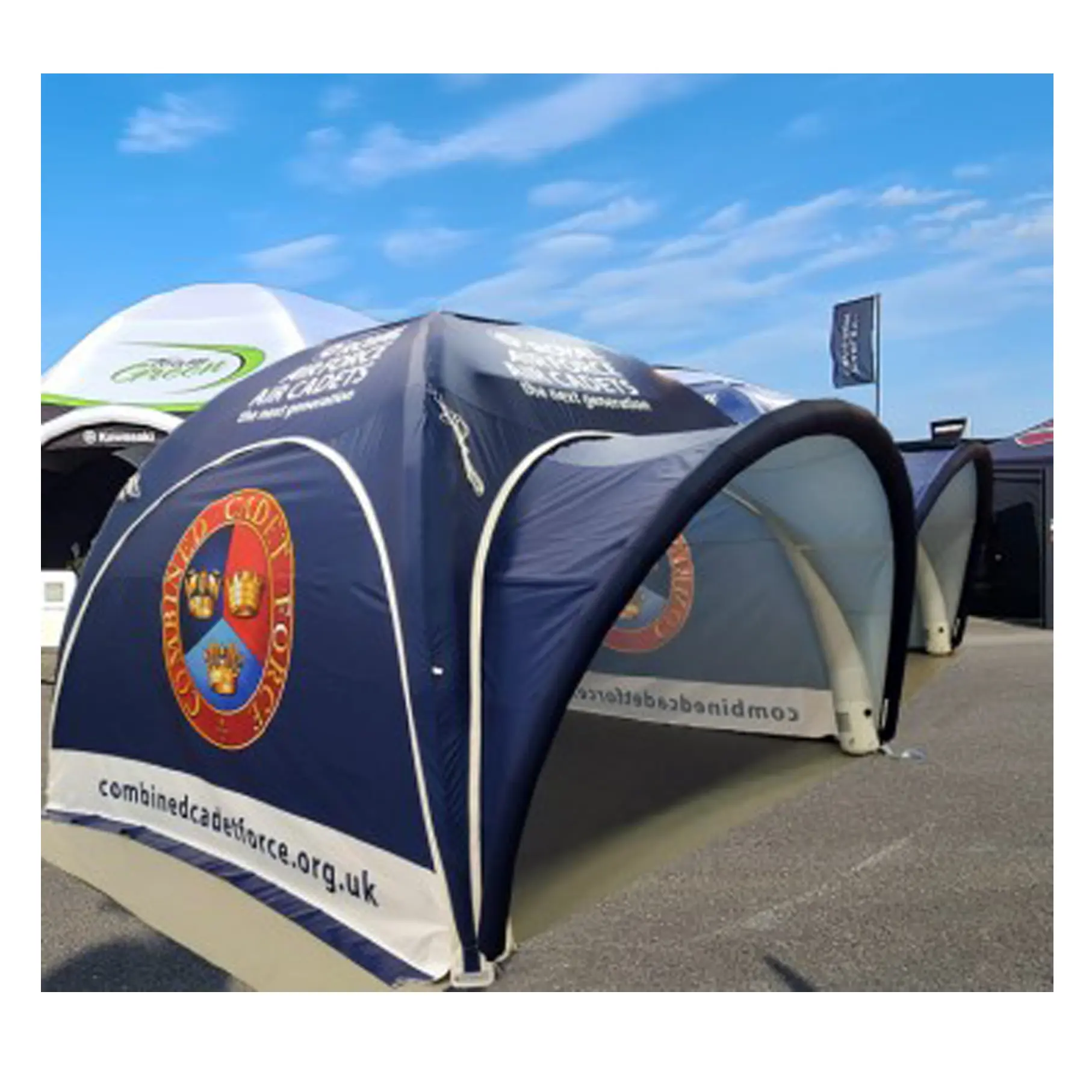3x3M 상업용 옥스포드 커버 공기 밀봉 풍선 아치 텐트 판매