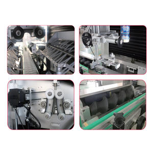 Machine d'étiquetage automatique de bouteilles rondes à tête unique, machine d'étiquetage à manchon rétractable, machine d'étiquetage thermorétractable - Product Image 2