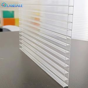 <span class=keywords><strong>Plaque</strong></span> <span class=keywords><strong>alvéolaire</strong></span> en <span class=keywords><strong>polycarbonate</strong></span> transparente, <span class=keywords><strong>plaque</strong></span> <span class=keywords><strong>alvéolaire</strong></span> en nid d'abeille, <span class=keywords><strong>plaque</strong></span> lumineuse, 8 mm 10 mm, protection UV, transparente/bleu lac/bronze - Product Image 5