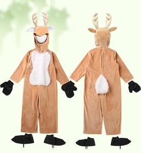 Hot Children 'S Day Halloween Cosplay Kerst Dier Elanden Rendier Kinderkostuums Mascotte Kostuum - Product Image 6