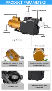 <span class=keywords><strong>Pompe</strong></span> à eau SP 2025 avec joint d'étanchéité haute performance, multi-spécifications, triphasée, accessoire pour filtres <span class=keywords><strong>de</strong></span> <span class=keywords><strong>piscine</strong></span> - Product Image 2