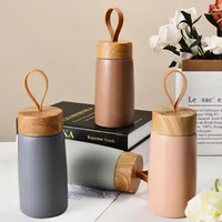 Bouteille isotherme en acier inoxydable léger de 280 ml, écologique, pour les voyages en plein air, le café