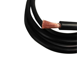 Cable de Soldadura Flexible con Aislamiento de Goma y Conductor de Cobre Estándar 4/0 AWG, Soporte para Cable de Soldadura OEM - Product Image 4