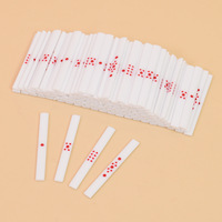 Bâtonnets de comptage de Mahjong professionnels modernes, 120 pièces/ensemble, blancs, de luxe, personnalisés, durables, accessoires de jeu de Mahjong