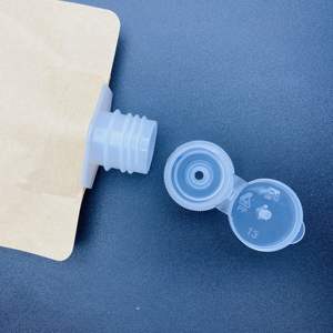 ถุงซิปล็อคขนาด 100 มล. พร้อมฝาโลหะแบบพลิกเปิดได้ เกรดสำหรับอาหาร พลาสติก PE พิมพ์ลายกราเวียร์ สำหรับนม น้ำผลไม้ ซอส แชมพู เหล้า - Product Image 5