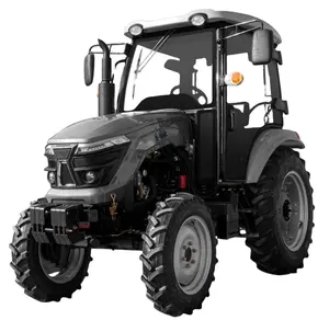 Goedkope Fabrieksprijs Hete Verkoop Tractor Leverancier Landbouw Gras Groen 504 554 Wiel Elektrische Tractor Met Cabine TE-504