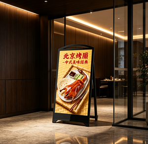 Letrero LED para Interiores y Exteriores con Efecto de Luz Desplazable a Color, para Promoción de Tiendas, Publicidad en Restaurantes - Product Image 6