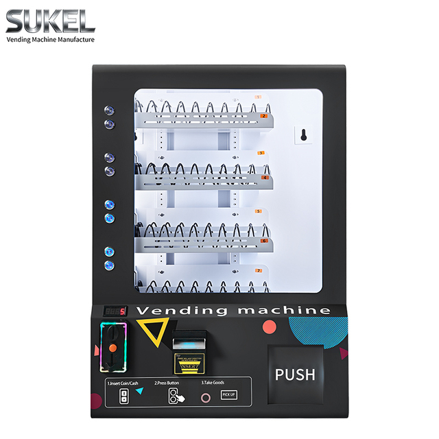 Compact Wall-Mounted Vending Machine: Ideal for Hotels, Offices & Small Spaces