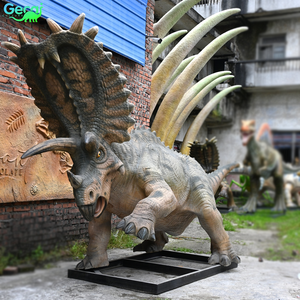Estatua de Dinosaurio Animatrónico Gigante Mecanizado para Parque de Dinosaurios, con Movimiento, Tamaño Real, Modelo para Jardín o Área de Juegos - Product Image 1
