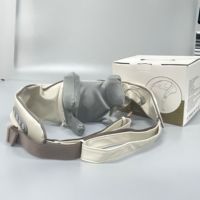 Appareils de Massage Électriques Portables pour le Dos, le Cou et les Épaules avec Chaleur et Support Cervical pour Voyage