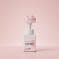 Savon Moussant en Gros pour les Mains avec Distributeur Mignon, Sans Alcool, Parfum Framboise, Nettoyant Moussant pour Enfants et Bébés - Fournisseur