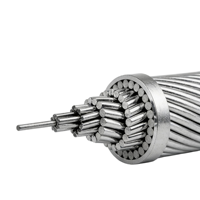 Kabel AAC 500 MCM 37 x 2.95mm 253.3mm2 Konduktor Hyacinth Aluminium 37/Untai Susun Konsentrik ASTM B-231