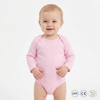 Combinaisons pour bébés nouveau-nés 100% coton à manches longues, douces, respirantes, vente en gros, confortables, service OEM ODM