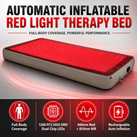 Appareil professionnel de luminothérapie rouge de qualité médicale pour tout le corps, infrarouge, gonflable, pour soulager la douleur chronique, utilisation à domicile