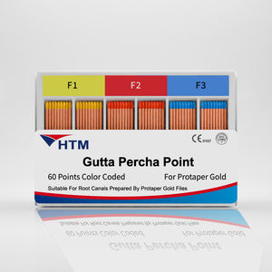 HTM strumenti dentali dentista Set di strumenti ISO materiale di consumo dentale Private Label punti di guttaperca per i denti canale radicolare - Product Image 2