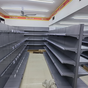 Estantería Metálica de Doble Cara de Diseño Moderno para Supermercado, Estantería de 5 Niveles para Exhibición en Tiendas y Comercios - Product Image 5