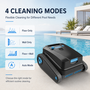 <span class=keywords><strong>Robot</strong></span> nettoyeur de piscine électrique <span class=keywords><strong>Dolphin</strong></span>, sans fil, alimenté par USB, avec stationnement automatique intelligent pour le fond, les parois et la ligne d'eau - Product Image 5