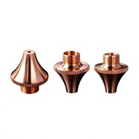 Buse de découpe laser Gangchun 3D M9 en cuivre violet, simple ou double couche, accessoires pour machine de découpe laser de tubes, Chine