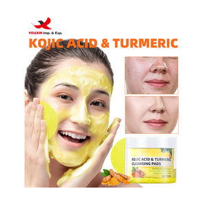 Almohadillas Limpiadoras Faciales y Corporales con Ácido Kójico y Cúrcuma para Manchas Oscuras, Acné y Espinillas, Precio Bajo por Compra Combinada - Product Image 6