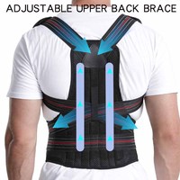 Correcteur de posture ajustable en gros pour le dos, ceinture respirante pour adultes universels, améliore la posture du dos