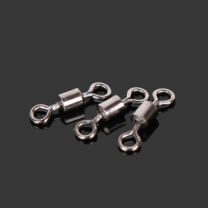 Conectores giratorios de acero inoxidable para aparejos de pesca, accesorios pequeños de estilo americano para pesca grande, mediana y pequeña - Product Image 1