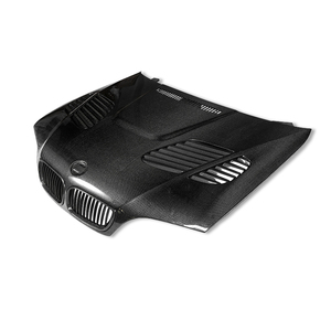 Ly phong cách sợi carbon mui xe cho BMW 3 Series E46 sedan (1996-2004) Trọng lượng nhẹ động cơ nắp ca-pô Bìa - Product Image 5