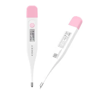 CE Certificate Hospital Home Waterproof Flexible Clinical Rectal Armpit Oral Digital Fever Body Thermometer
