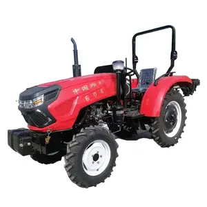 50HP 4WD Walking Farm Tractor With Front Loader Farm Agricultural Machinery Compact Tractor