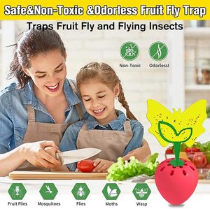 Chingyoo hiệu quả giải quyết gây phiền nhiễu trái cây bay vấn đề với an toàn để sử dụng vuông nhựa trái cây bay bẫy - Product Image 2