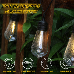 ไฟ <span class=keywords><strong>LED</strong></span> S14 แสงวอร์มไลท์ สำหรับงานปาร์ตี้กลางแจ้ง กันน้ำ เหมาะสำหรับตกแต่งสวน ลานบ้าน งานแต่งงาน - Product Image 3