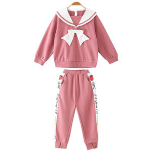 Conjuntos de Ropa de Moda Coreana para Niñas, Pantalones con Leggings Rosas, Venta al Por Mayor - Product Image 1