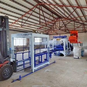 Beton getaran mesin blok berongga mesin pembuat Paver dengan peralatan konstruksi PLC mesin semen pasir langsung - Product Image 6