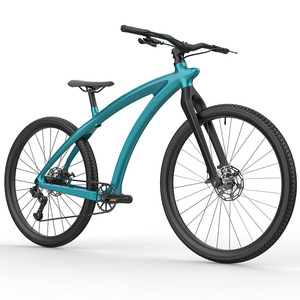 Vélo de ville à cadre en carbone de 28 pouces, Shimano Deore 12 vitesses, frein à disque hydraulique, <span class=keywords><strong>pneu</strong></span> <span class=keywords><strong>Schwalbe</strong></span>, vélo urbain pour adultes - Product Image 4