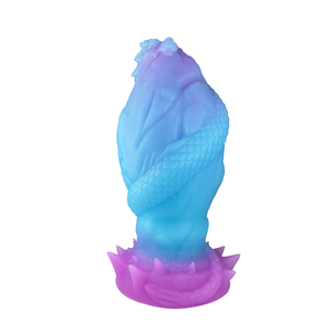Yaqu Dildo de Forma Especial, Huevo de Dragón Luminoso, Enorme Tapón Anal, Juguete de Masturbación Masculino y Femenino con Diseño de Monstruo Alienígena - Product Image 1