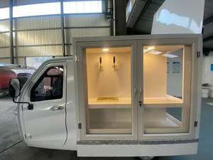 HANYI <span class=keywords><strong>Camion</strong></span> Bar Mobile Blanc Compact pour Mariages avec Alimentation Intégrée, Résistant à la Rouille, Idéal pour la Restauration Extérieure et le Service de Bière - Product Image 6