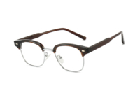 Nuevas gafas con montura TR90 semirrígida, estilo CP Temple, delgadas, con filtro de luz azul, estilo literario vintage, montura óptica unisex CL 2114