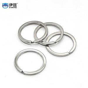 Anneaux porte-clés en acier inoxydable, résistants à la rouille, robustes, pour clés de voiture, DogTags, plongée - Product Image 4