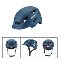 Banlieusard noir cyclisme route ville vélo urbain casque de vélo Skate City casque avec lumière
