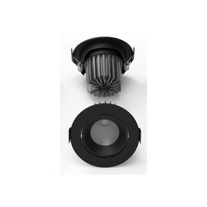Réflecteur 15 24 38 degrés 7W 12W 24.5W Cob hôtel <span class=keywords><strong>plafond</strong></span> encastré réglable Cob rond Led éclairage fabricant Spot - Product Image 3