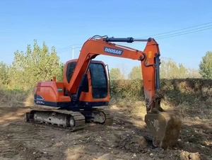 Excavatrice Doosan DX75 de 7 tonnes d'occasion bon marché Dx55 DX60 DH55 Micro pelle Shanghai de haute qualité à vendre - Product Image 5