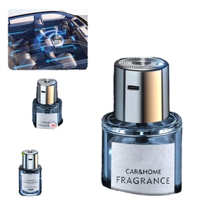 Diffuseur <span class=keywords><strong>d</strong></span>'<span class=keywords><strong>air</strong></span> intelligent pour voiture en verre, style cool, parfum lavande, spray aérosol, alimentation USB, évaporation naturelle pour - Product Image 2