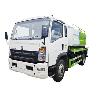 Camion d'aspiration des eaux usées haute pression HOWO pour le nettoyage des eaux usées, le dragage des égouts, l'assainissement et les travaux environnementaux municipaux - Product Image 1