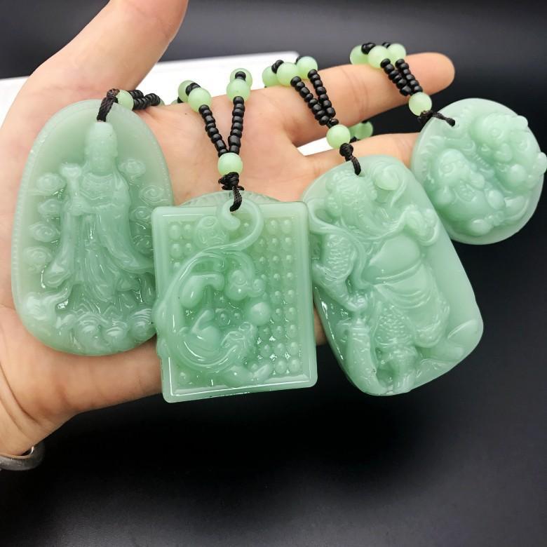 burmese jade pendant