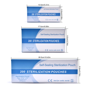 200 pièces/boîte, vente en gros, sachets de stérilisation auto-adhésifs, sachets de stérilisation jetables, parfaits pour les salons de manucure - Product Image 2