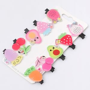 Lindos pasadores de pelo de corazón Ins Sweet Girl, pinzas de pico de pato y pasadores de pelo con lazo para estudiantes para Primavera Verano, accesorios para el cabello de dibujos animados - Product Image 5