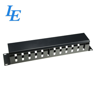 Organizador de Cables Metálico Horizontal de 19 Pulgadas 1U 2U para Racks de Servidores con Opción de Gestión de Cables Vertical en Stock - Product Image 6