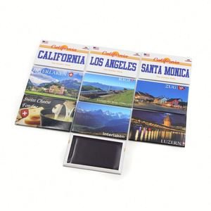 High Quality Tin Magnets Switzerland Interlaken Souvenir Gift Customizable Refrigerator Decoration <b>Fridge</b> Magnet - Product Image 4