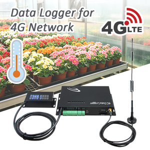 Wireless 4G <b>Data</b> <b>Logger</b> <b>Temperature</b> Humidity Sensor Modbus Greenhouse Monitoring APP Push Alarm Paperless - Product Image 1