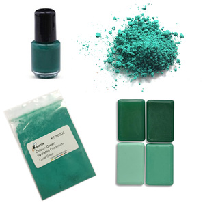 Pigmenti Verdi in Polvere di Ossido di Cromo Idrato Kolortek CI 77289 per Uso Cosmetico - Product Image 1