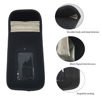 Nouvel Organisateur de Téléphone Antivol en Cuir Imperméable Bloquant les Signaux, Multifonctionnel, Démagnétisant et Anti-Radiation
